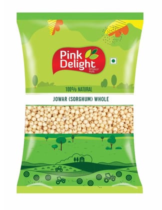 Pink Delight | Millets | Jowar (Sorghum Millet) | Natural & Organic | 500 Gm Pack