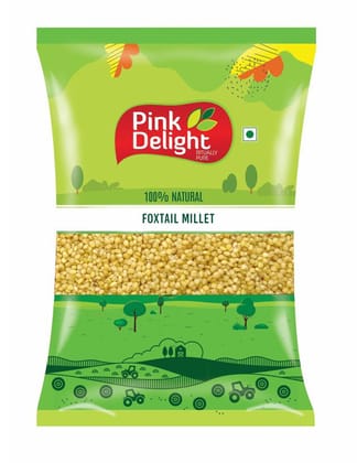 Pink Delight | Millets | Foxtail Millet | Natural & Organic | 1 Kg Pack