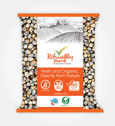 Ritually Pure 100% Organic | Natural & Organic Millet | Bajra Whole (Pearl Whole) | 500 GM