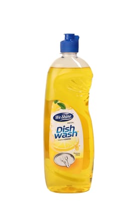 We Shine Dish Wash Liquid Gel | Kitchen Utensil Cleaner Removes grease & oil, Washes away Bacteria With Fragrance | Dishwash Liquids & Gels (Lemon Yellow)(750 ml)