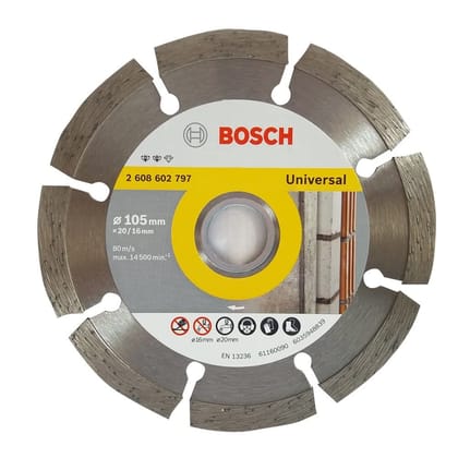 Bosch 105mm Diamond Cutting Blade Expert for Universal-Pack of 10
