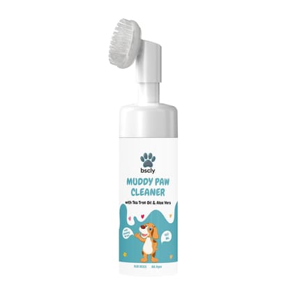 Bscly Paw Cleaner Tea Tree and aloevera Extracts - 160ml