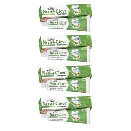 Kudos Neem+Clove Toothpaste Pack of 4 Pieces