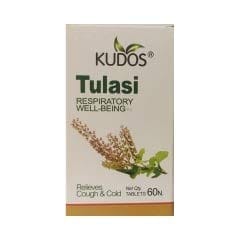 Kudos Pure Herbs Tulasi | Holy Basil Tablets - 60 Tablets