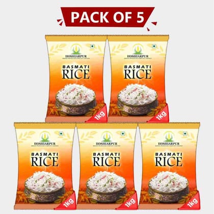 Basmati Rice (Pack of 5)