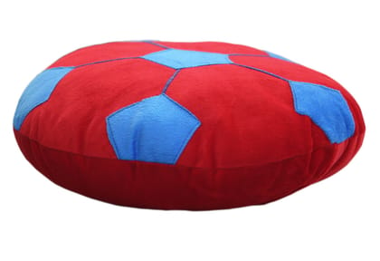 Amardeep Baby Stuffed Toy Fun Pillow"Football" 14 X 14 inches (RED)