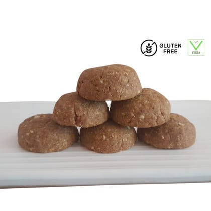 Radix Nutritive® Gluten-free Vegan Coffee Sesame Millet Cookies. Pack of 2. Vegetarian. 200 gms each