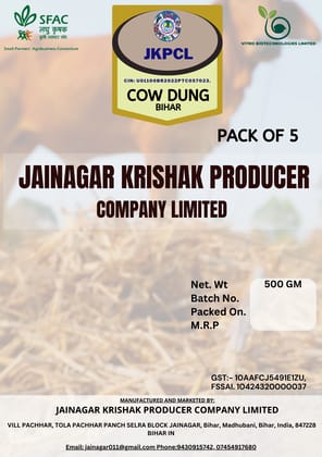 COW DUNG CAKE - Pack of 5