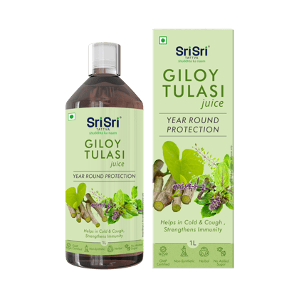 Sri Sri Tattva Giloy Tulasi Juice | 1L