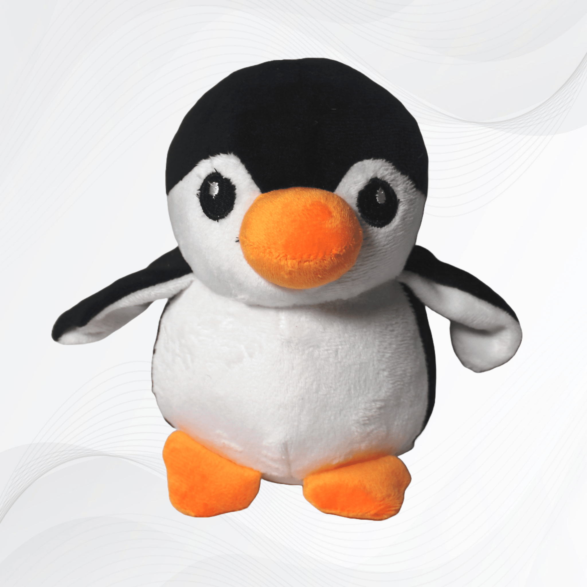 DyneJoy Penguin Animal Stuffed Toy - Soft Plush Toy for Kids - Washable - 18cm – Lightweight(Pack of 1)