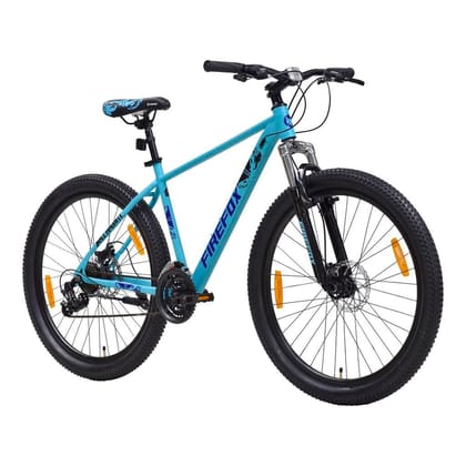 FIREFOX Tremor X 27.5T Mountain 21 Speed Bicycle for Mens (21 Gear, Turquoise Blue)  - 98% Assembled Cycle