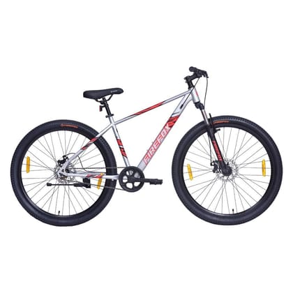 FIREFOX Tremor X 29 D Mountain Cycle (Single Speed, Silver) | Ideal for Mens | 98% Assembled Cycle