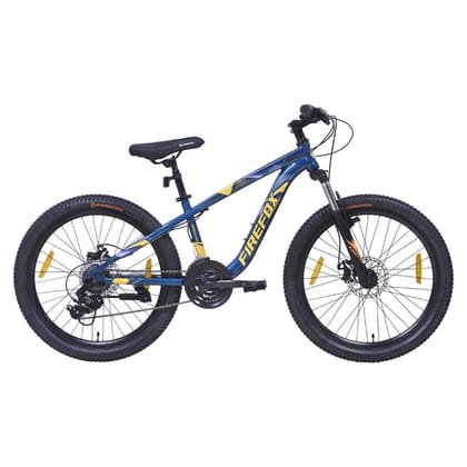 FIREFOX Dominator 24 D Mountain Cycle (21 Gear, Blue) | Ideal for Mens | 98% Assembled Cycle