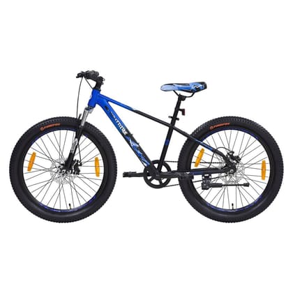 FIREFOX Tremor x 24 D Mountain Cycle (Single Speed, Blue) | Ideal for Mens | 98% Assembled Cycle