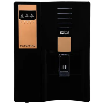 Croma 7.5L RO + UV + UF Water Purifier with Reverse Osmosis Filtration (Black)