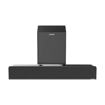 Croma 40W RMS Bluetooth Soundbar with Remote (Acoustic Sound, 2.1 Channel, Black)
