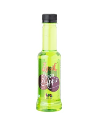 Zone Green Apple Flavoured Syrup 240ml-240ml