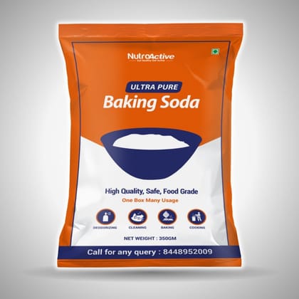 NutroActive Baking Soda Ultra Pure- 350g Pack of 1