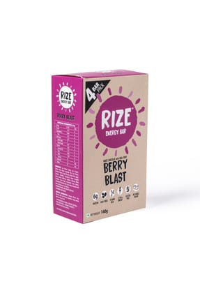 Rize Bar Berry Blast Pack of 4
