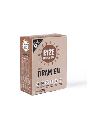 Rize Bar Tiramisu Pack of 6