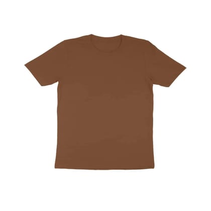 Catch My Drift Special Plain Super-comfy Multicolour T Shirt for Kids and Teenagers-Coffee Brown / 14