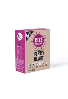 Rize Bar Berry Blast Pack of 6