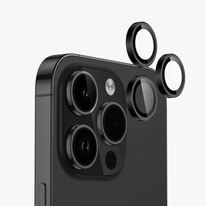 Camera Lens Protector-iPhone 15 Pro / 15 Pro Max / Black Titanium